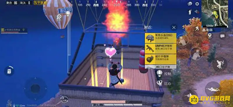 《和平精英》热气球位置详解
