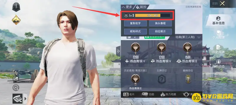 《和平精英》等级查看指南