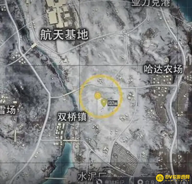 《和平精英》雪地防空洞位置详解