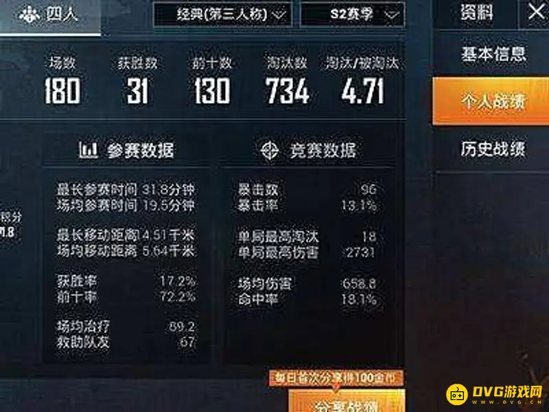 《和平精英》KD含义解析