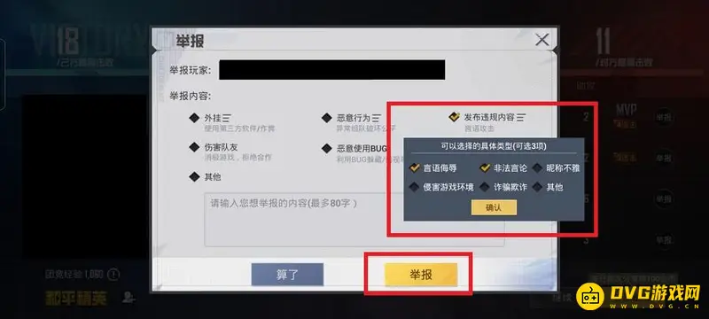 《和平精英》举报辱骂玩家指南