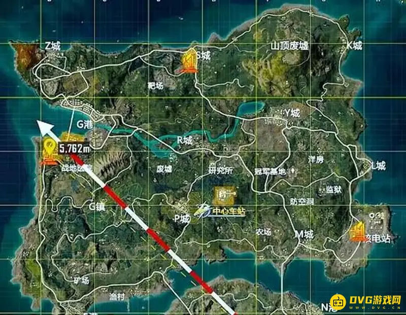 《和平精英》基站位置详解