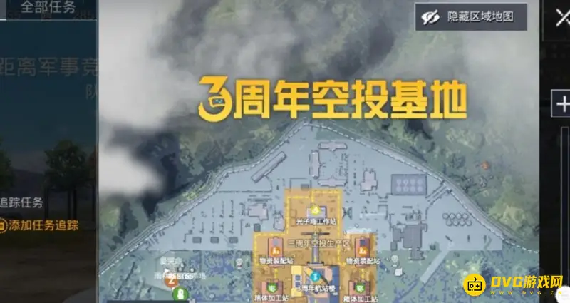 《和平精英》3周年地图位置详解