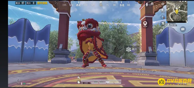 《和平精英》舞狮怎么获得-龙狮城位置与使用方法