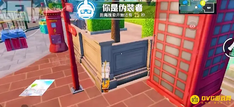 《和平精英》SS19躲猫猫卡树技巧