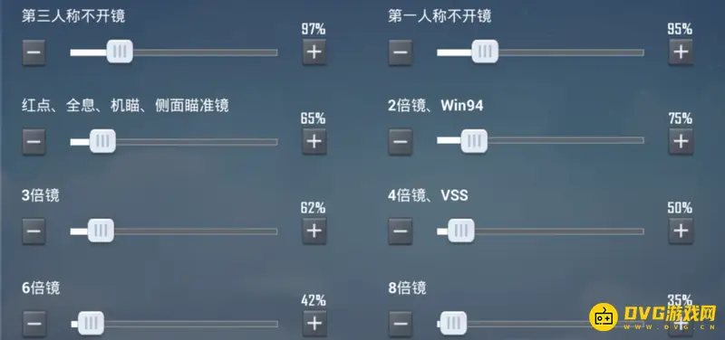 《和平精英》开火灵敏度设置