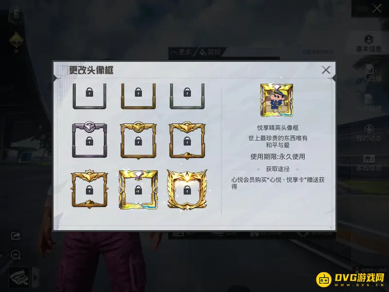 《和平精英》头像框大全