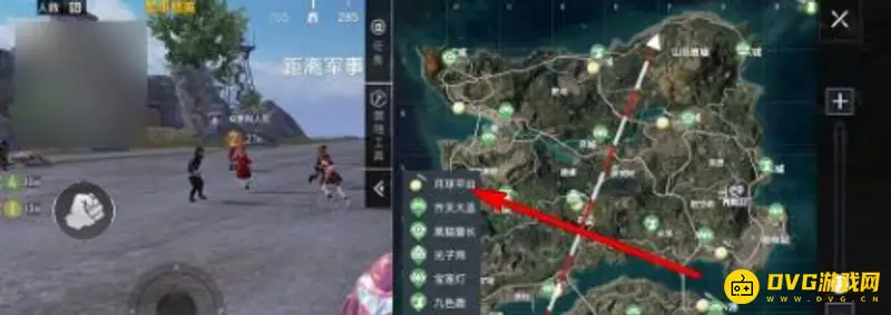 《和平精英》月球平台登上方法详解