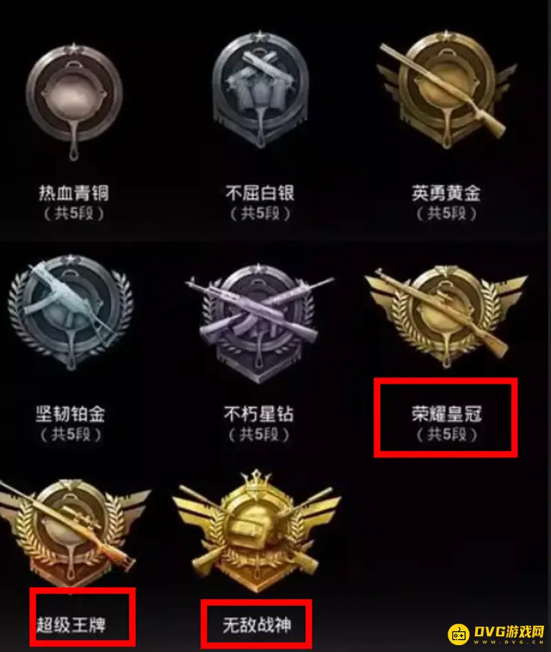 《和平精英》星钻以上段位详解
