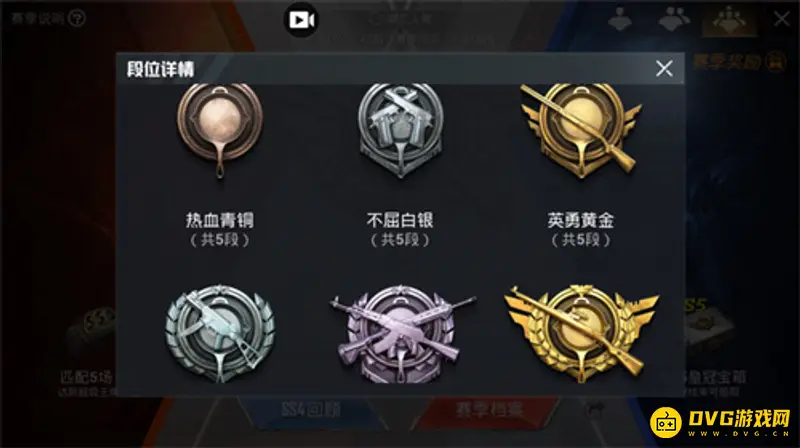 《和平精英》不同段位组队说明