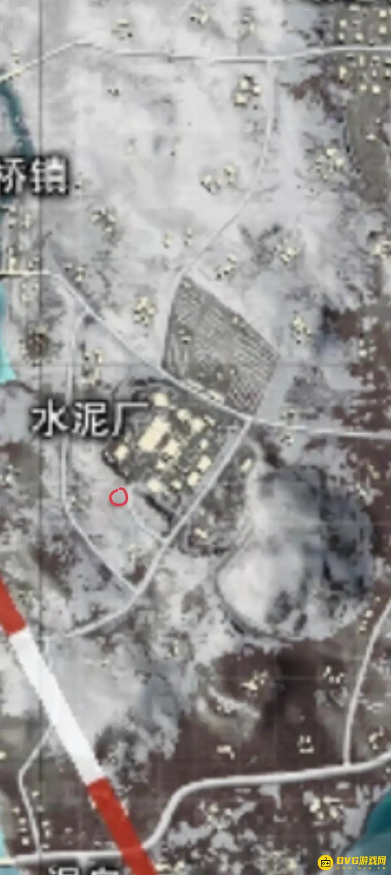 《和平精英》雪地地图水泥厂车库位置解析