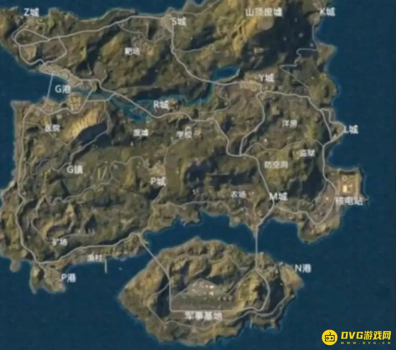 《和平精英》海岛地图原型揭秘