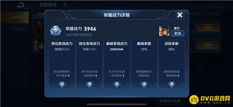 《王者荣耀》巅峰赛战力加成机制详解