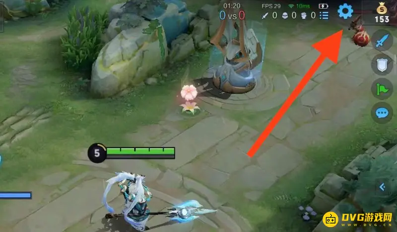 《王者荣耀》技能键调节方法