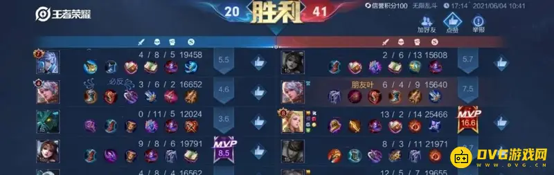 《王者荣耀》英雄评分最高分解析