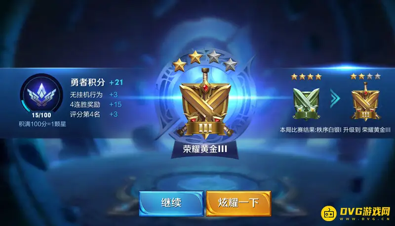 《王者荣耀》段位等级详解