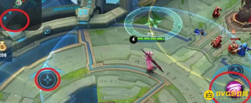 《王者荣耀》三指操作技巧