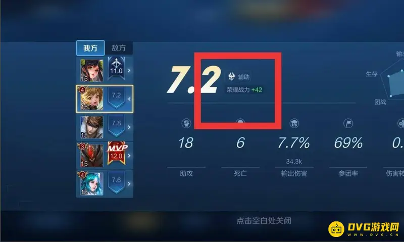 《王者荣耀》英雄表现分查看攻略