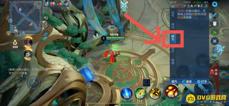 《王者荣耀》对局聊天记录查看方法