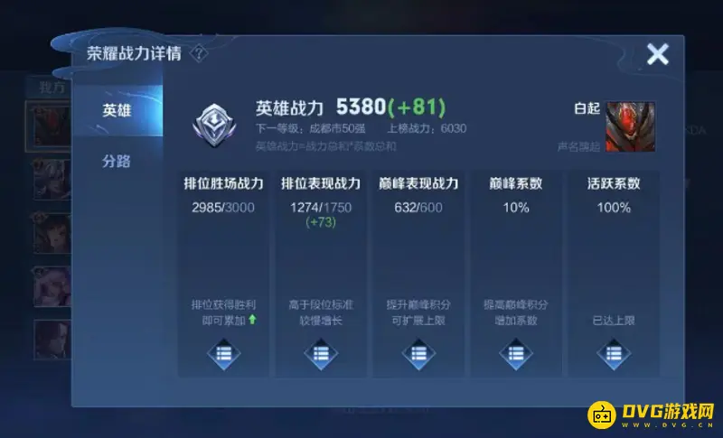 《王者荣耀》巅峰赛荣耀战力加0原因解析