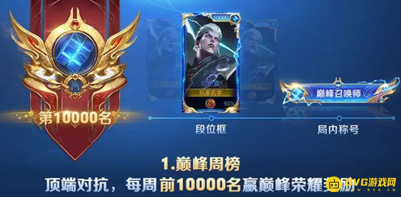 《王者荣耀》巅峰赛规则详解