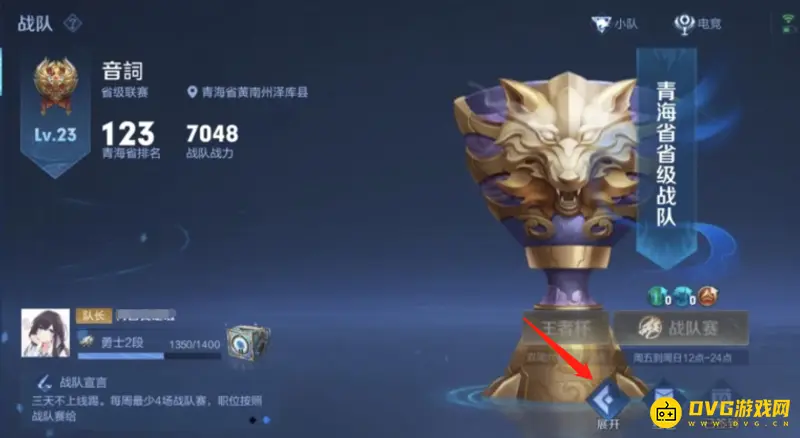 《王者荣耀》战队群进入方法详解