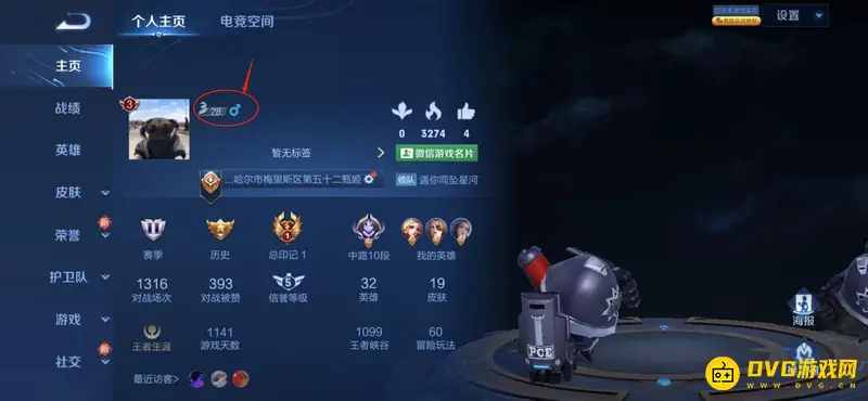 《王者荣耀》性别修改方法详解