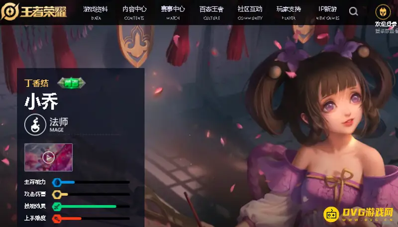 《王者荣耀》小乔皮肤大全