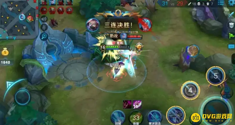 《王者荣耀》兰陵王连招技巧