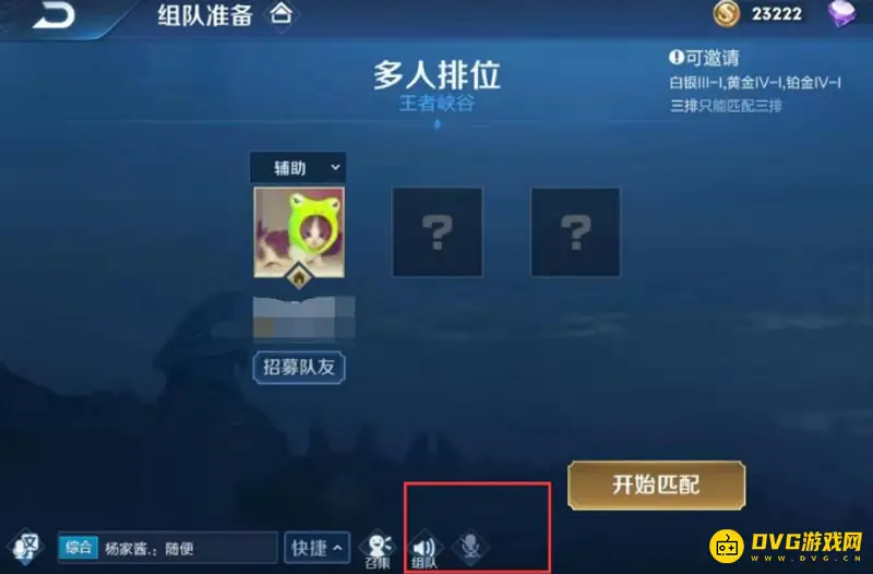 《王者荣耀》组队语音与全队语音区别解析