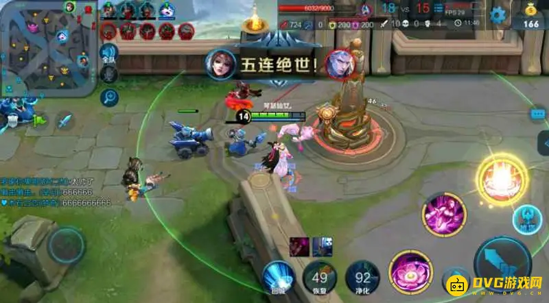 《王者荣耀》貂蝉一打5技巧详解