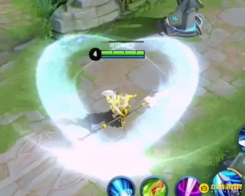 《王者荣耀》英雄摆爱心技巧