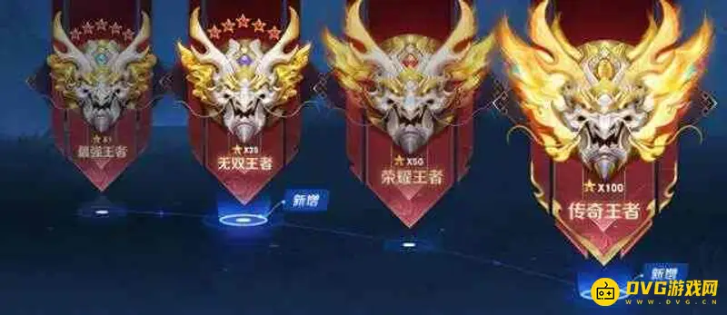 《王者荣耀》中荣耀王者与无双王者对比