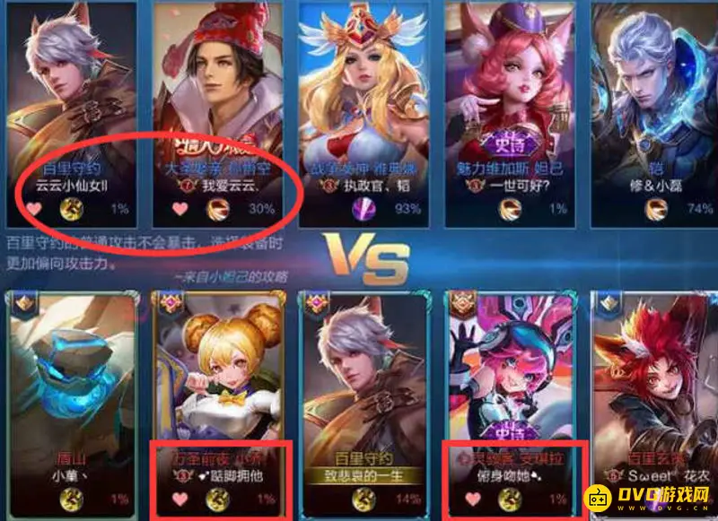 《王者荣耀》双排情侣名推荐-创意情侣昵称合集