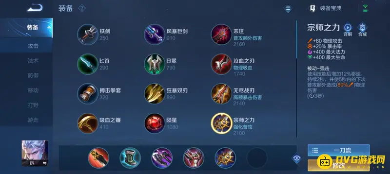 《王者荣耀》凯出装攻略