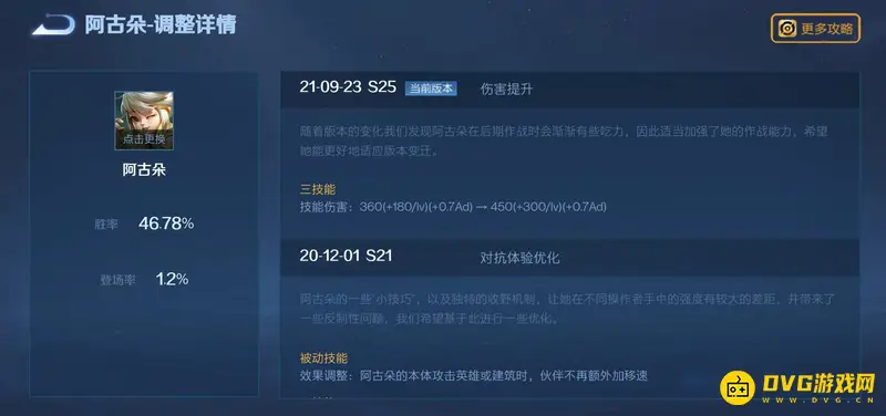 《王者荣耀》25赛季英雄加强详解