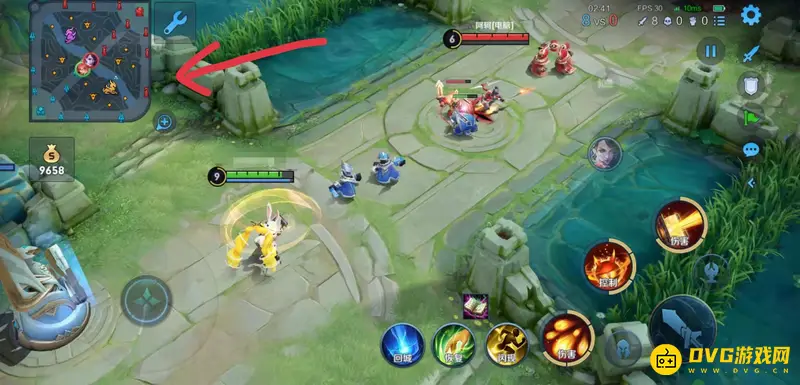 《王者荣耀》左手移动镜头操作指南