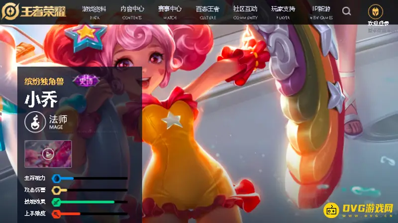 《王者荣耀》小乔皮肤大全