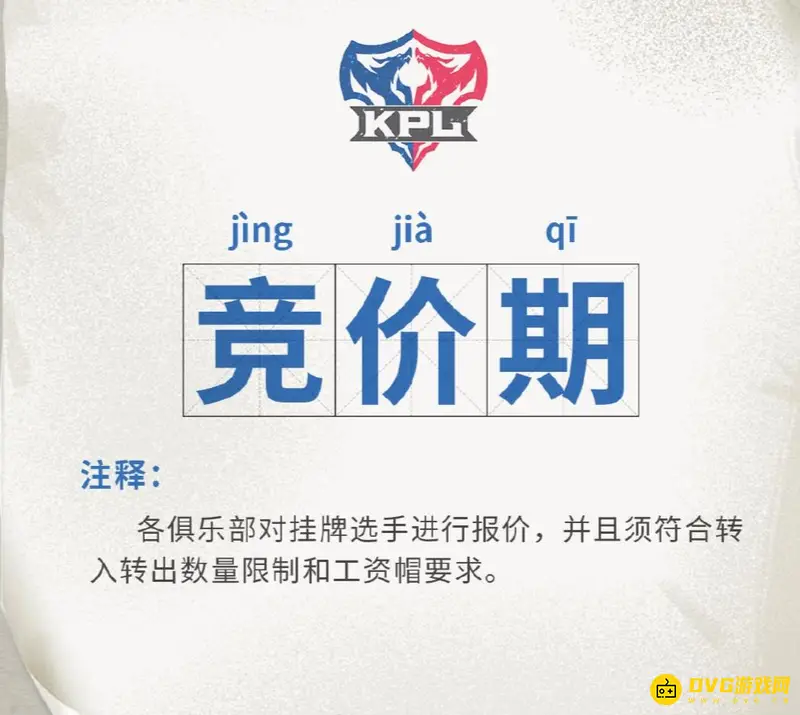 《王者荣耀》kpl挂牌与转会详解