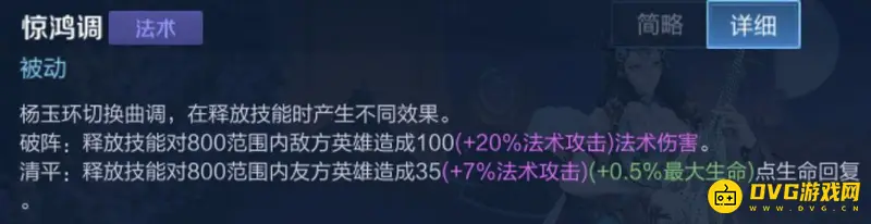 《王者荣耀》杨玉环玩法详解