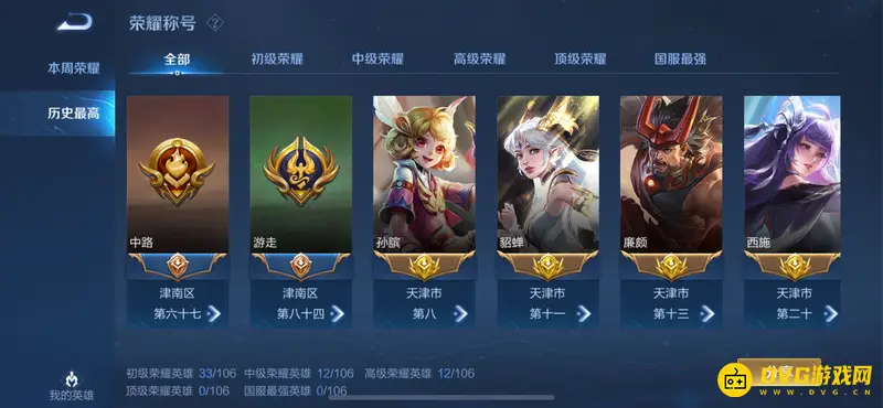 《王者荣耀》分路上榜无称号原因解析