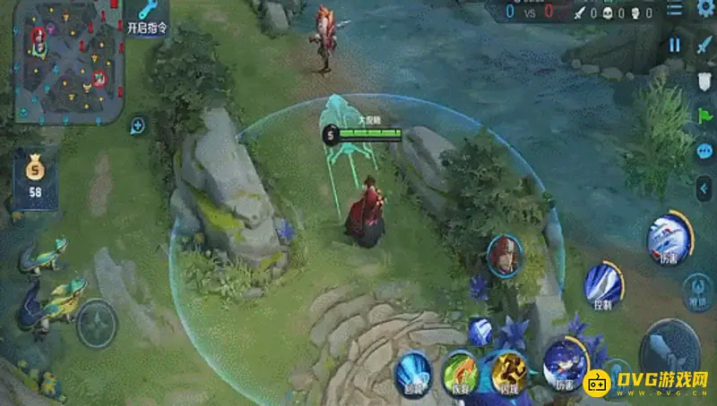 《王者荣耀》橘右京二闪操作技巧