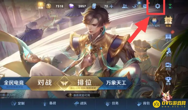 《王者荣耀》隐身设置教程