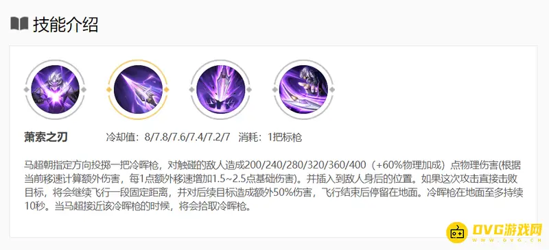 《王者荣耀》马超玩法详解