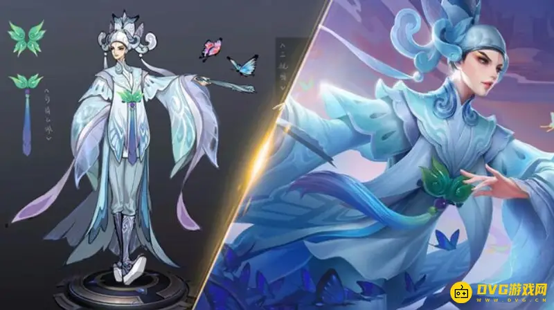 《王者荣耀》四周年限定皮肤介绍-上官婉儿梁祝皮肤详解