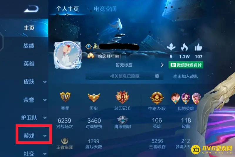 《王者荣耀》五杀记录查看方法