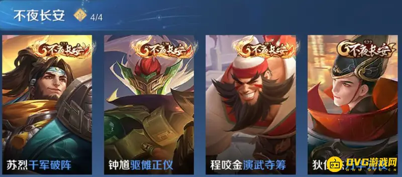 《王者荣耀》赛季皮肤顺序详解