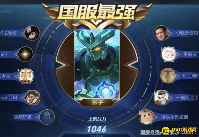 《王者荣耀》国服最强称号解析-荣耀战区最高级别称号含义