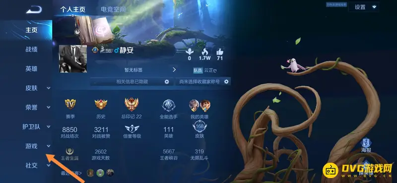 《王者荣耀》综合评分查看方法