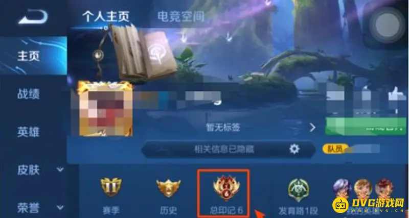《王者荣耀》王者印记查看方法